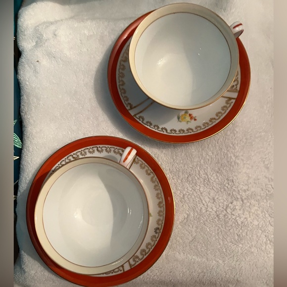 Noritake Tea for two teacups - Picture 4 of 6